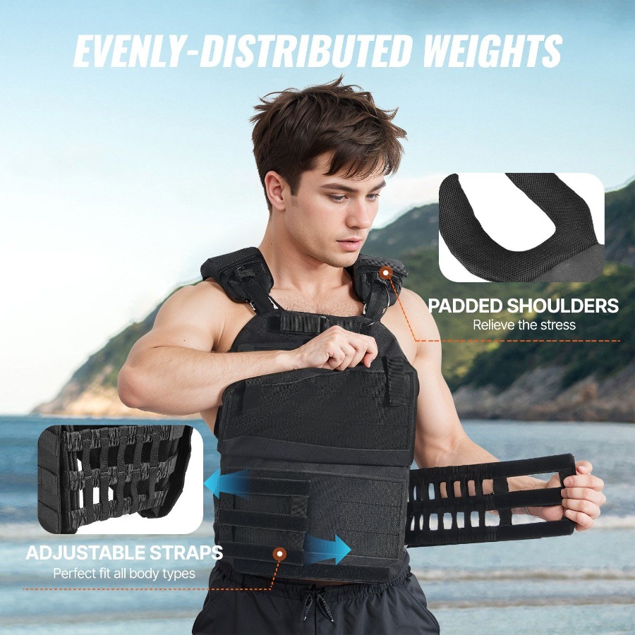 40lb Adjustable Weighted Vest  - огляд і ціна Crossfit Weight Vest