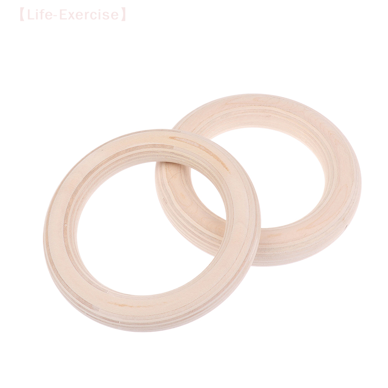 2Pcs/Pairs Wooden Ring Portabl - огляд і ціна Gymnastic Ring Wood