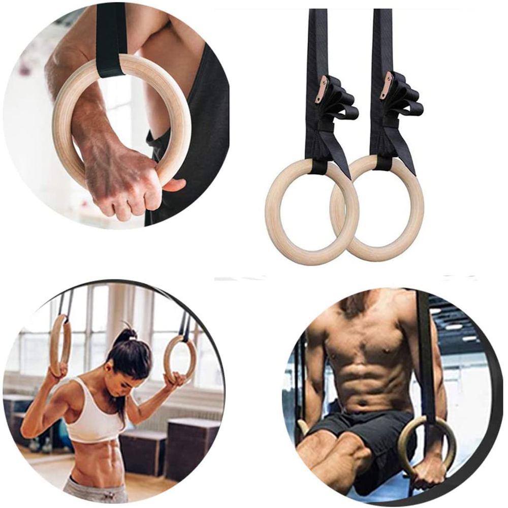 28/32MM Fitness Wooden Gymnast - огляд і ціна Gymnastic Ring Wood