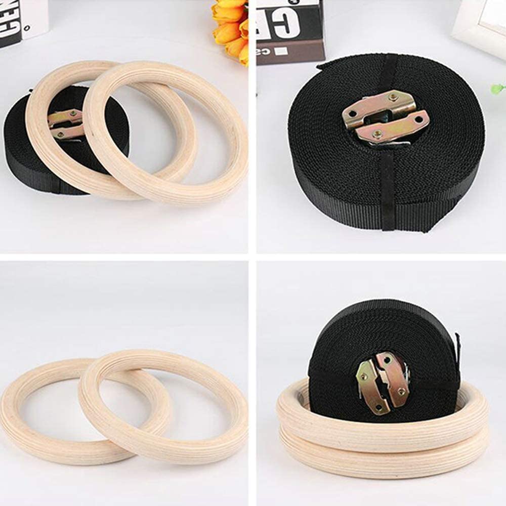 28/32MM Fitness Wooden Gymnast - огляд і ціна Gymnastic Ring Wood