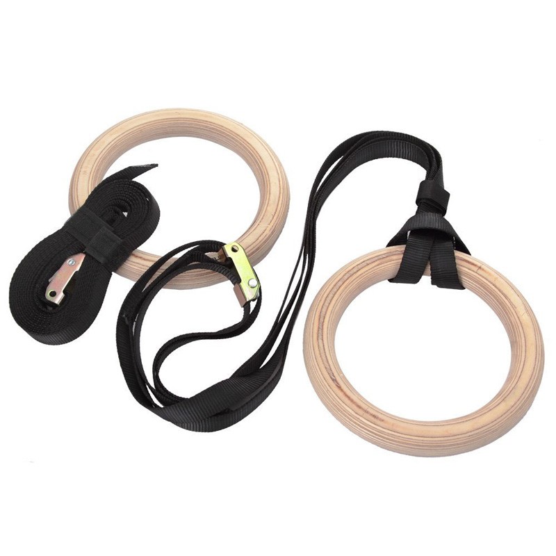 Fitness Gymnastic Rings with A - огляд і ціна Gymnastic Ring Wood