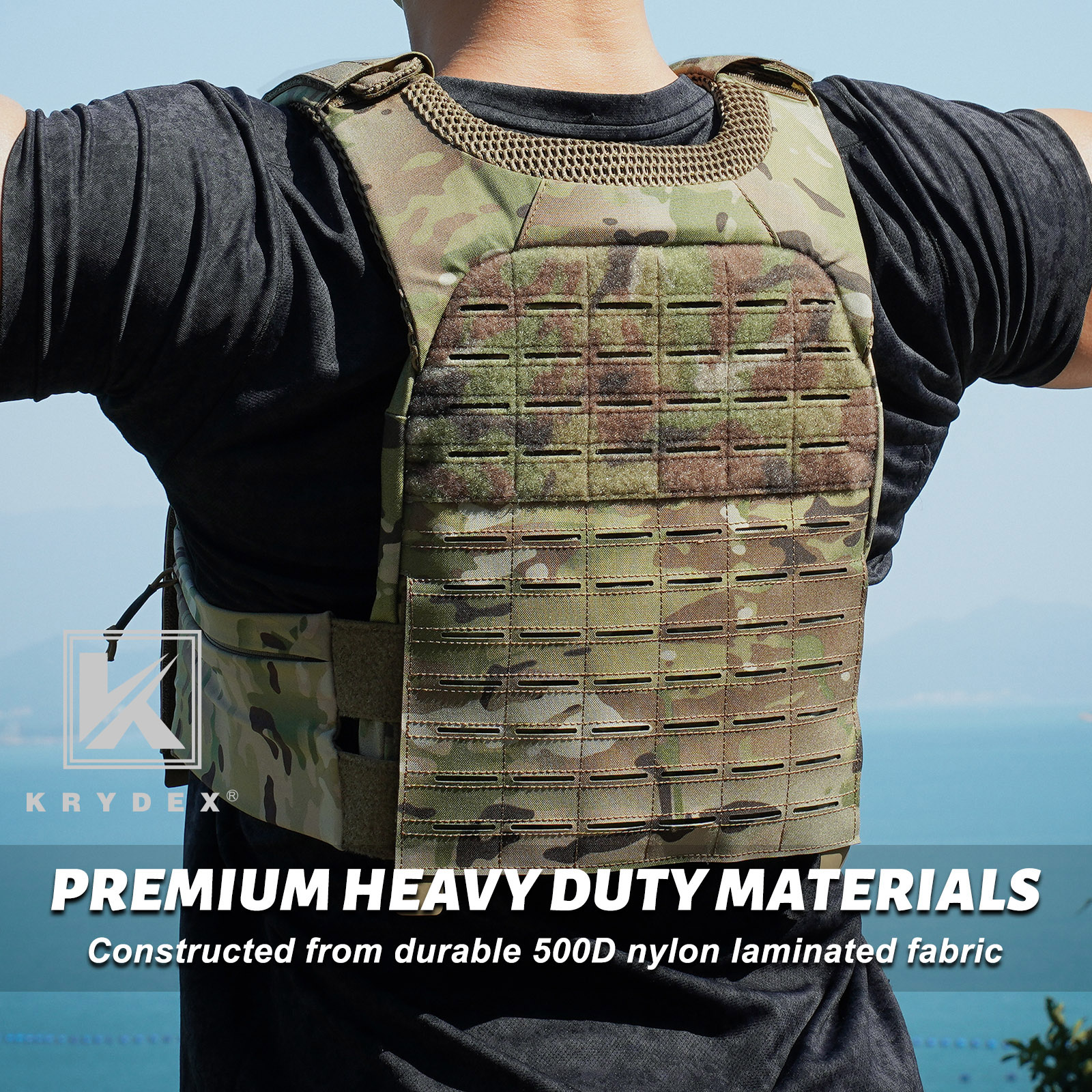 KRYDEX Laser MOLLE Tactical 30 - огляд і ціна Crossfit Weight Vest