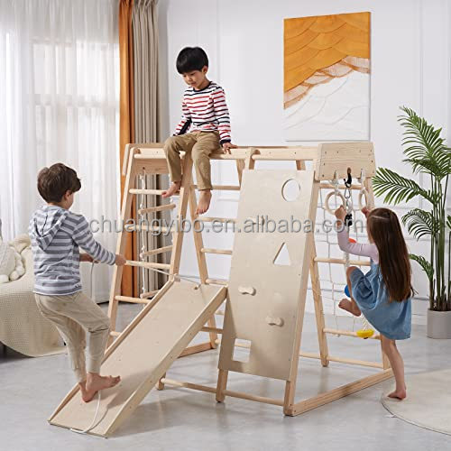 Indoor Playground Jungle Gym T - огляд і ціна Gymnastic Ring Wood