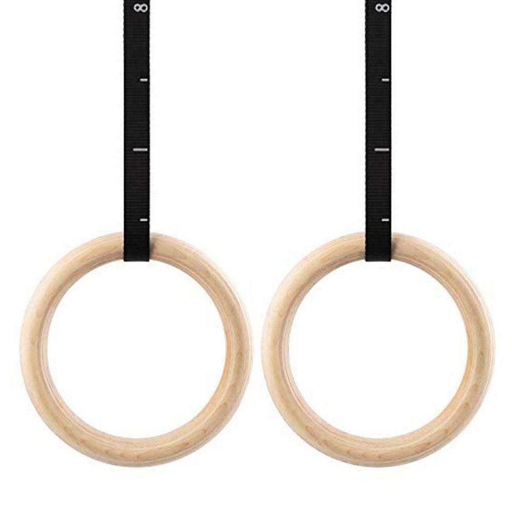 Wooden Gymnastic Rings 28/32mm - огляд і ціна Gymnastic Ring Wood