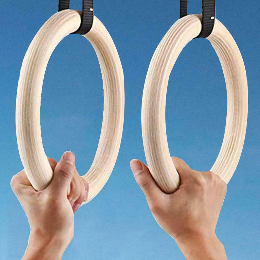 Wooden Gymnastic Rings 28/32mm - огляд і ціна Gymnastic Ring Wood