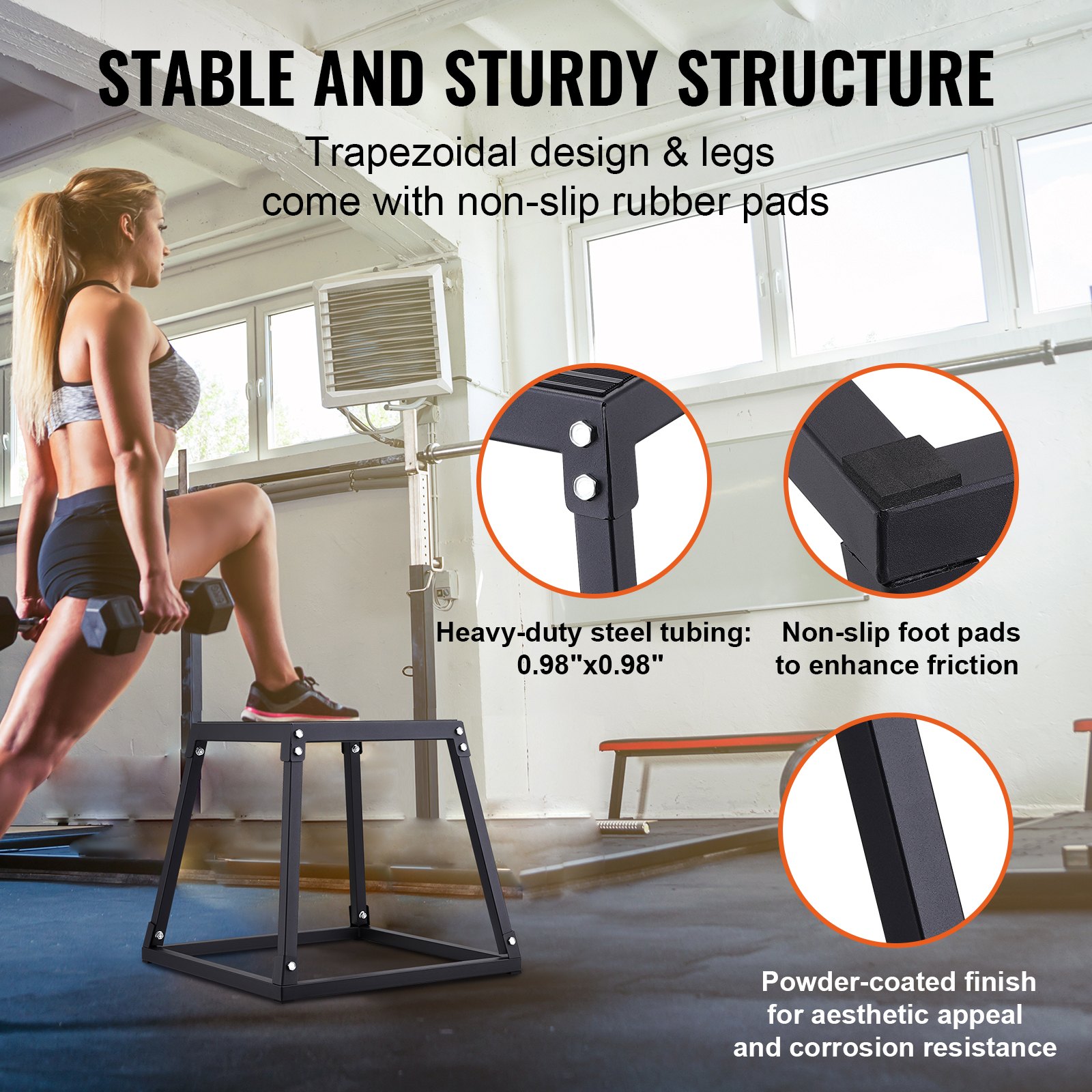 Plyometric Jump Boxes, 12/18/2 - огляд і ціна Box Jump Plyo