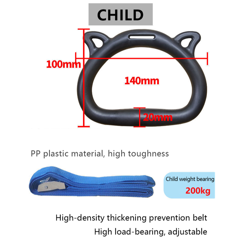Gymnastic Rings Set Childrens  - огляд і ціна Gymnastic Ring Wood