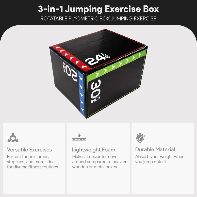 BalanceFrom 3-in-1 Foam Plyome - огляд і ціна Box Jump Plyo