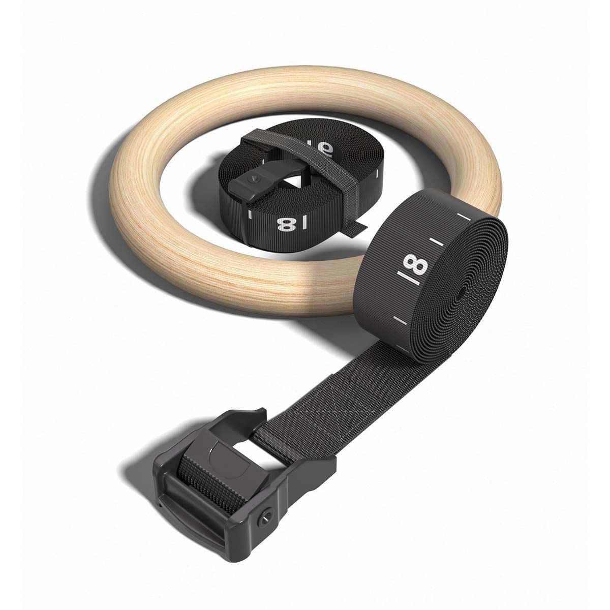 Adjustable Wood Gymnastics Rin - огляд і ціна Gymnastic Ring Wood